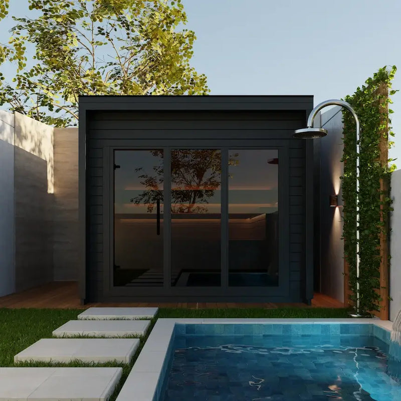 Load image into Gallery viewer, Löyly Original 8-10 Person Outdoor Sauna