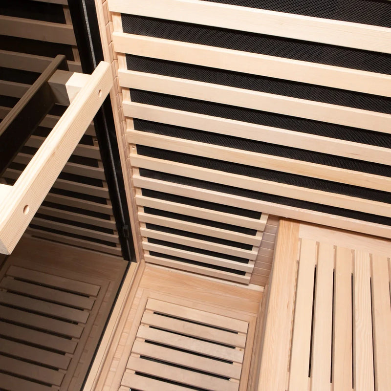 Load image into Gallery viewer, Lux IR Sugi R 2 Person Indoor Sauna
