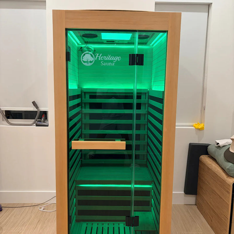 Load image into Gallery viewer, Lux IR Solo 1 Person Indoor Sauna