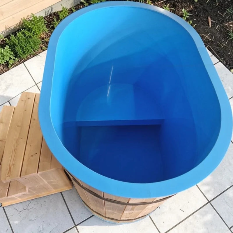 Load image into Gallery viewer, Heritage Sauna® Laguna cold tub basin interior details