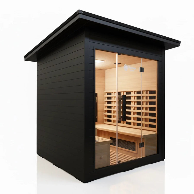 Load image into Gallery viewer, Lux IR Grand Pavilion Hybrid 4-6 Person Outdoor Sauna