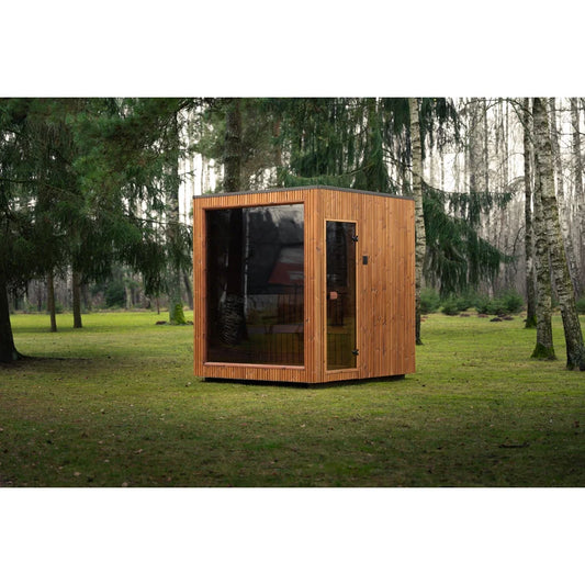 Heritage Lux Dolomiti 4-6 person Architectural Series outdoor sauna