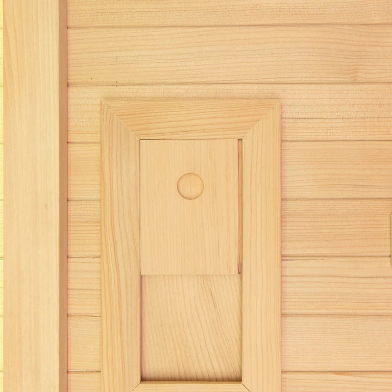 Load image into Gallery viewer, Lux IR Noir Hybrid 2 Person Indoor Sauna