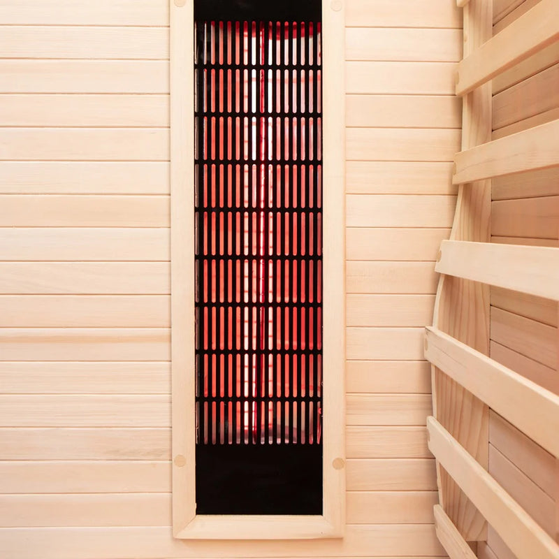 Load image into Gallery viewer, Lux IR Noir 2 Person Indoor Sauna