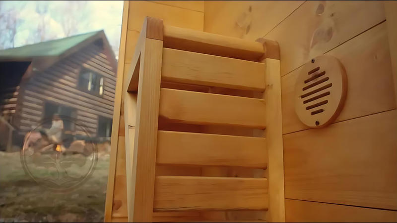 Load image into Gallery viewer, Heritage™ 4 People 7' x 7' Cabin Sauna