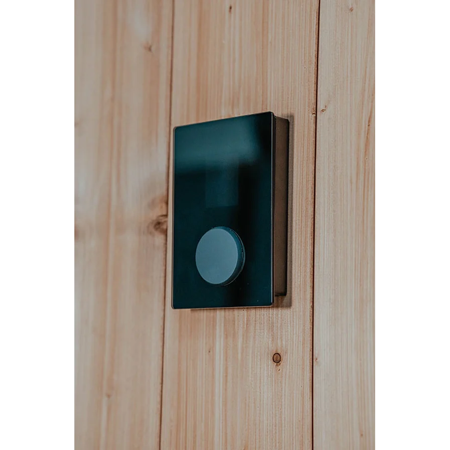 HUUM UKU control panel frame angled view showing slim profile