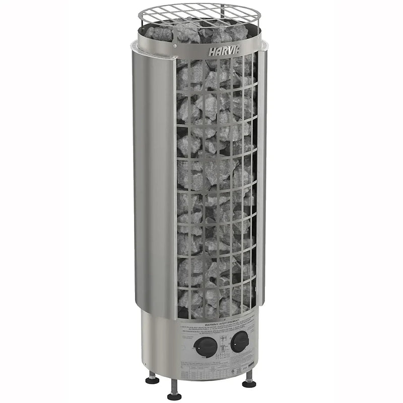 Load image into Gallery viewer, Harvia Cilindro with dial electric sauna heater with cylindrical stone column