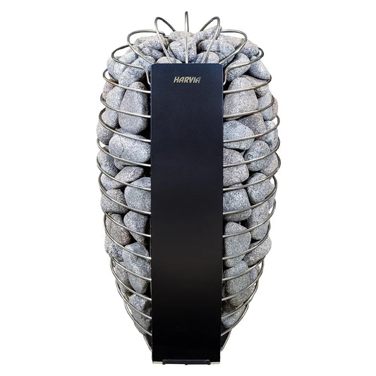 Harvia Spirit SP electric sauna heater with tall stone column