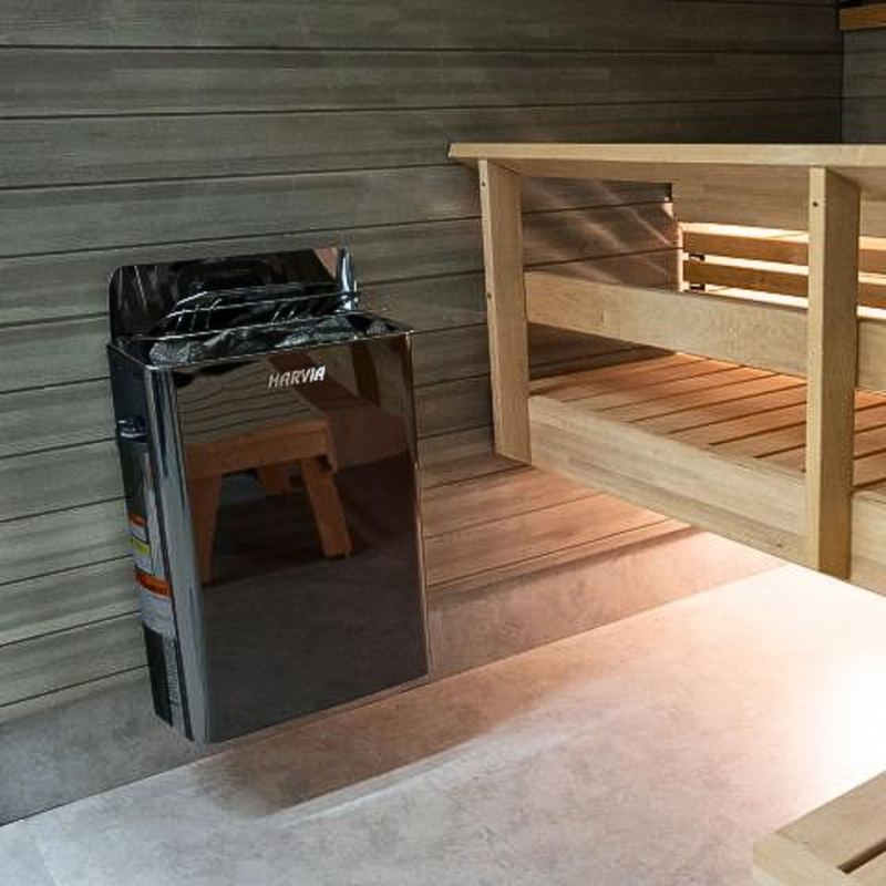 Load image into Gallery viewer, Harvia The Wall SW-60 BLACK