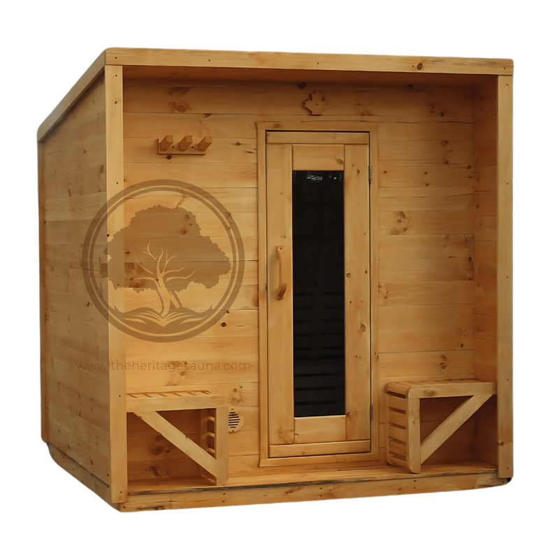 Load image into Gallery viewer, Heritage™ 4 People 7' x 7' Cabin Sauna