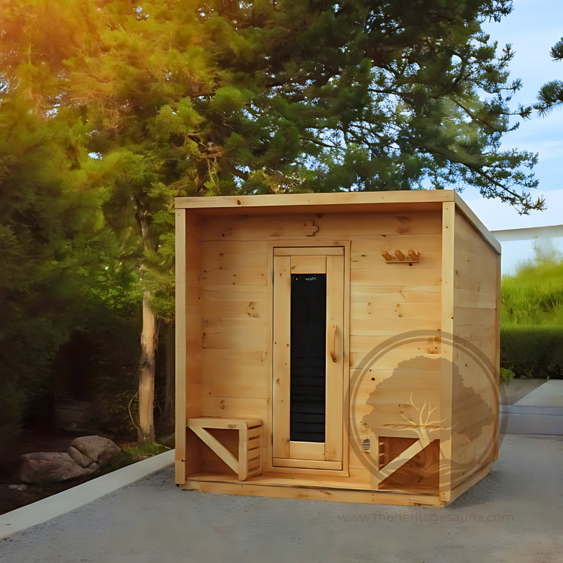 Load image into Gallery viewer, Heritage™ 4 People 7' x 7' Cabin Sauna