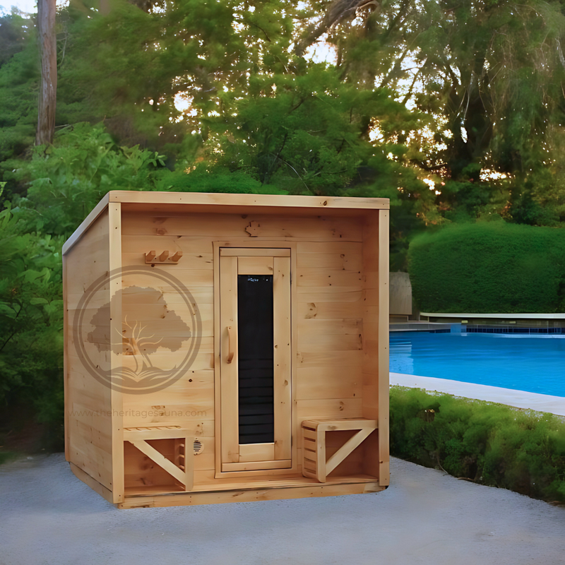 Load image into Gallery viewer, Heritage™ 4 People 7' x 7' Cabin Sauna