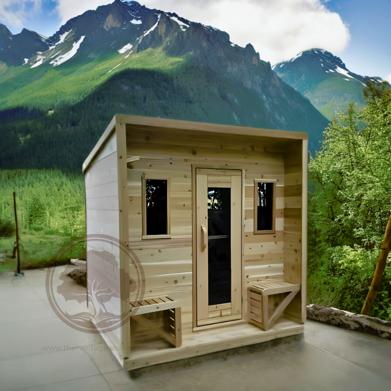 Load image into Gallery viewer, Heritage™ 4 People 7' x 7' Cabin Sauna