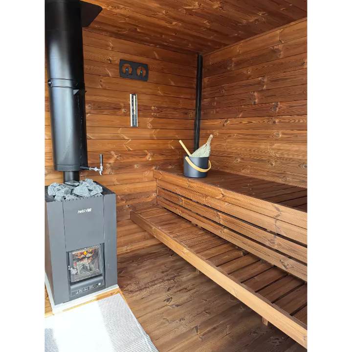 Load image into Gallery viewer, Lux Fjord 4-Person Outdoor Sauna | Heritage Sauna®