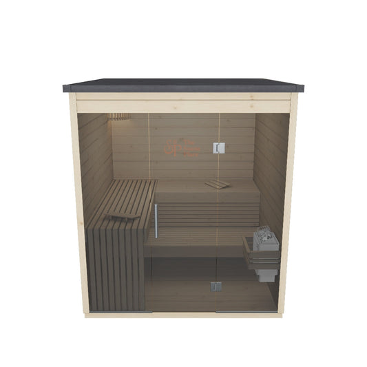 Lux Serena 4-6 Person Sauna | Black