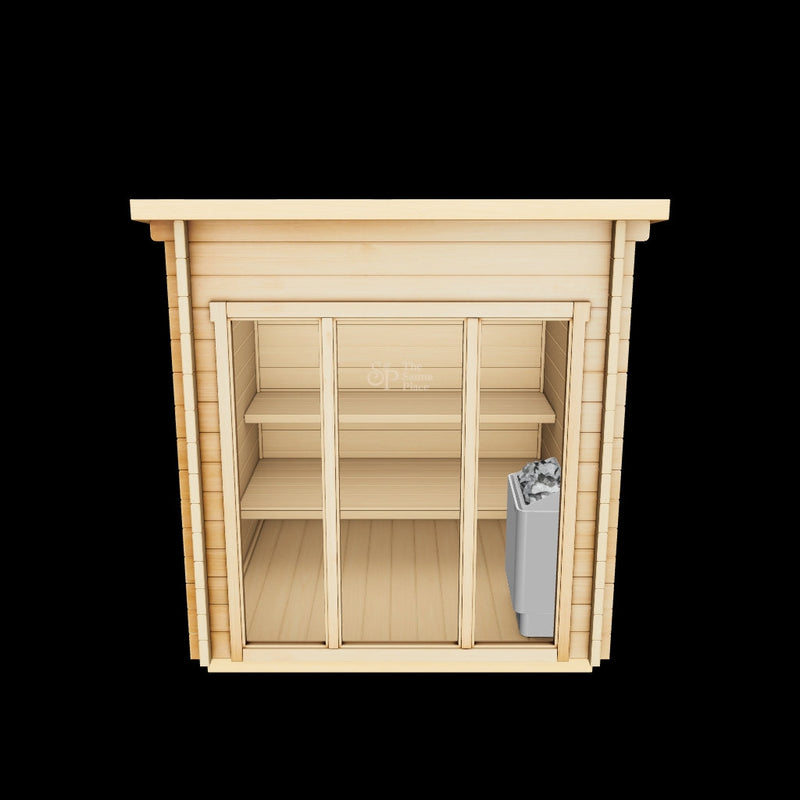 Load 3D model into Gallery viewer, Terra 3 Person | Heritage Sauna®