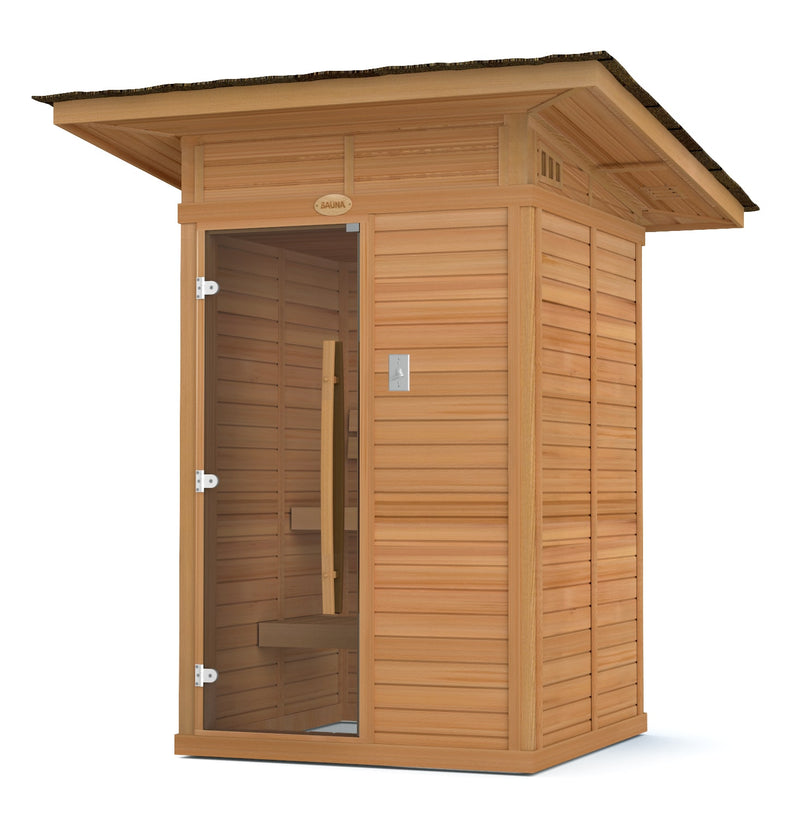Load image into Gallery viewer, Heritage™ 2 Person Outdoor Sauna 1000-B
