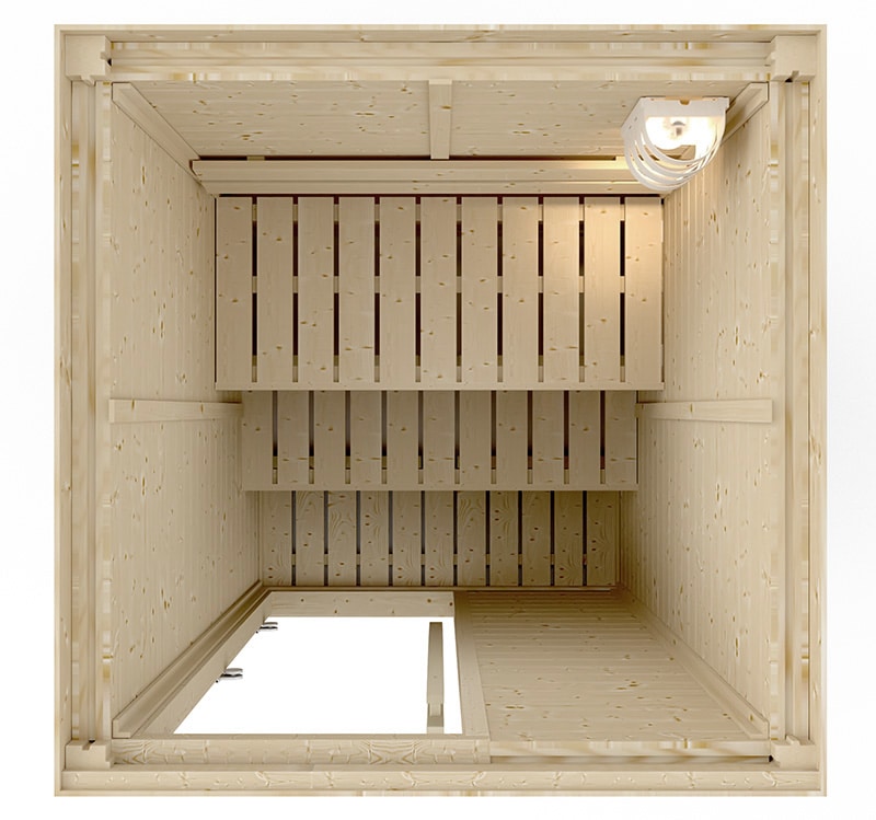 Load image into Gallery viewer, 2 Person Outdoor Sauna 1000-A | Heritage Sauna®