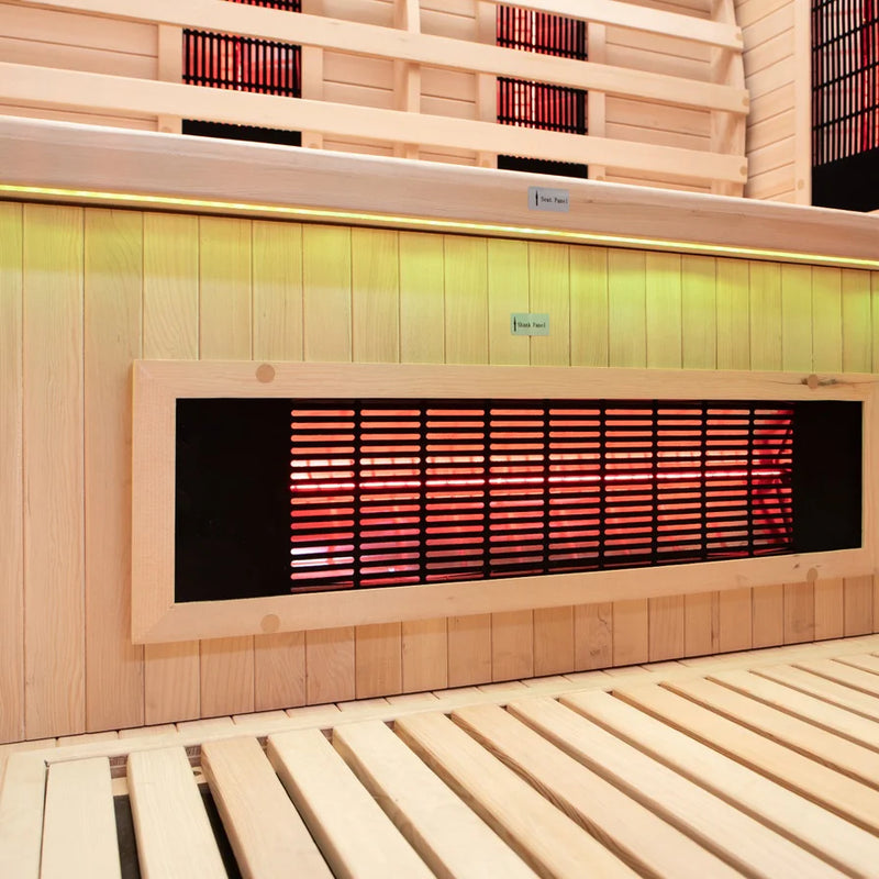 Load image into Gallery viewer, Lux IR Noir 2 Person Indoor Sauna
