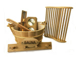 Sauna Accessories Set #6, Cedar Bucket & Dipper | Heritage Sauna®
