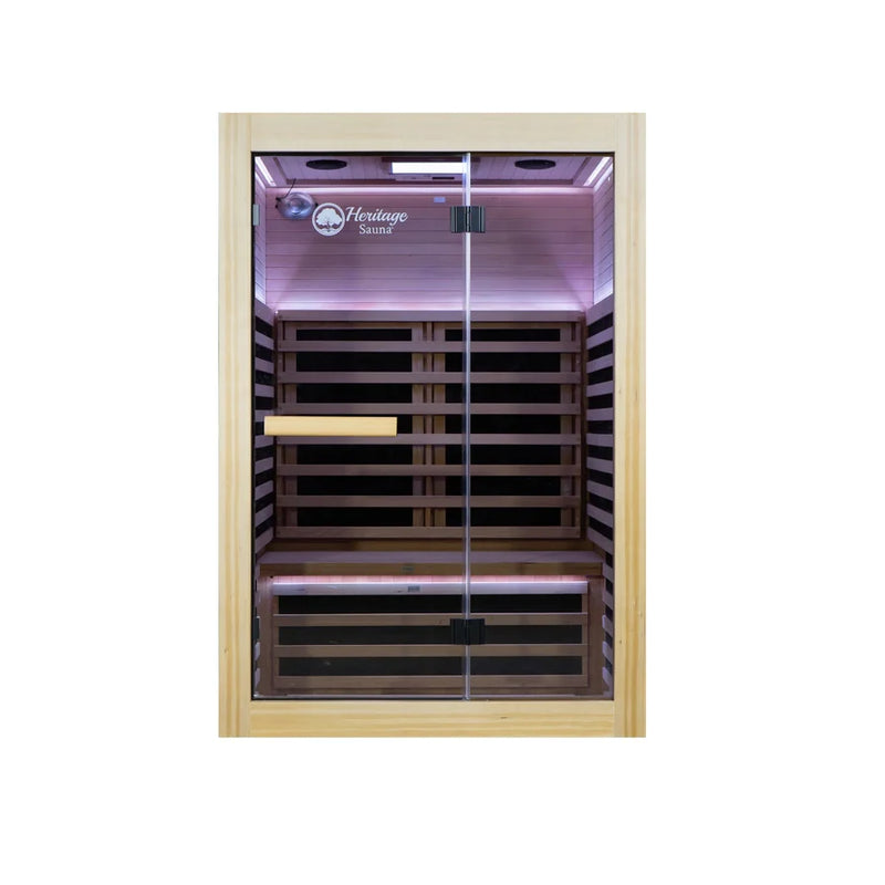 Load image into Gallery viewer, Lux IR Duo 2 Person Indoor Sauna
