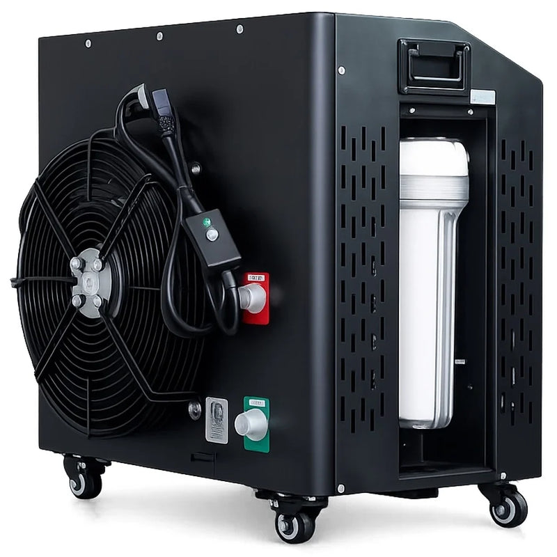 Load image into Gallery viewer,  chiller kit angled view showing and chiller details
