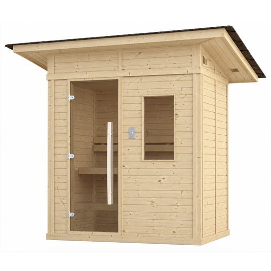 2-3 Person Outdoor Sauna 1250-A | Heritage Sauna®