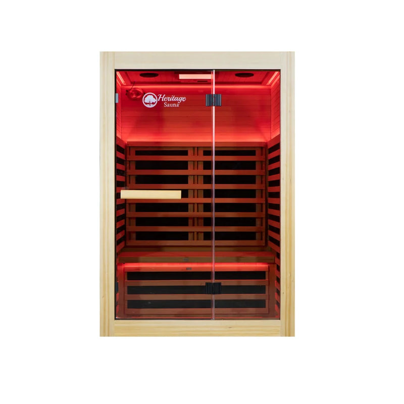 Load image into Gallery viewer, Lux IR Duo 2 Person Indoor Sauna

