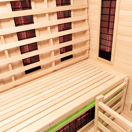 Lux IR Noir Hybrid 2 Person Indoor Sauna