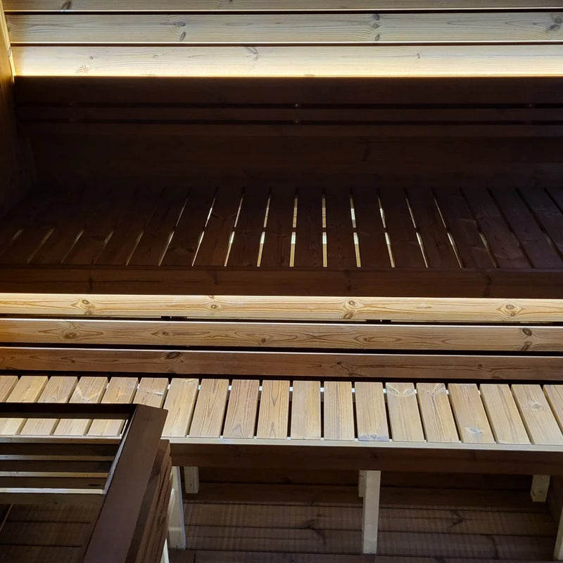 Load image into Gallery viewer, Lux Halo 6-8 Person Sauna

