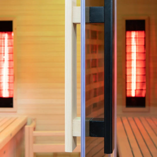 Lux IR Grand Pavilion Hybrid 4-6 Person Outdoor Sauna