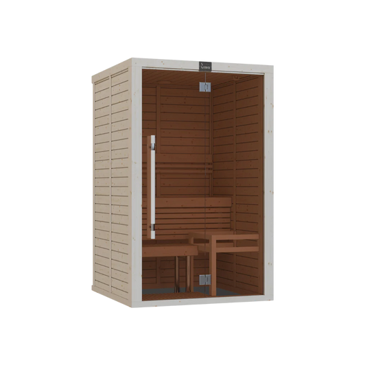 Lux Glass 2 Person Indoor Sauna