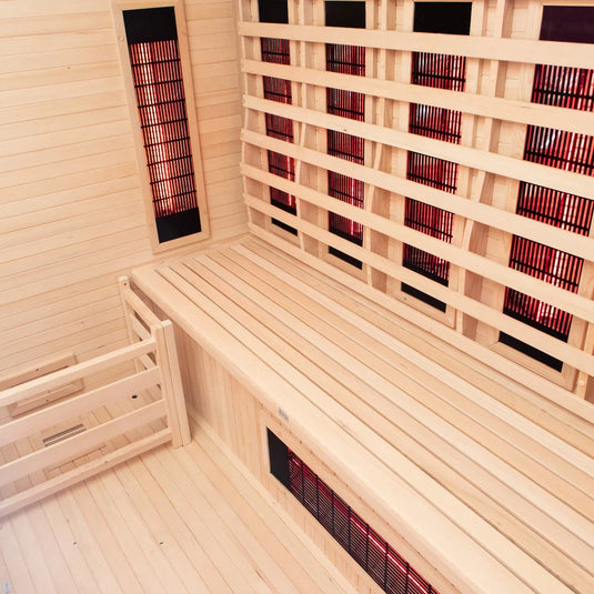 Lux IR Grand Pavilion Hybrid 4-6 Person Outdoor Sauna