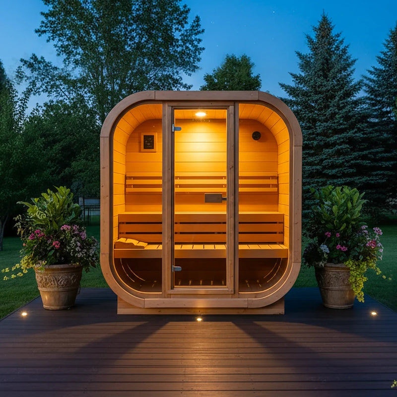 Load image into Gallery viewer, Lux Cosmo 2-3 Person Sauna
