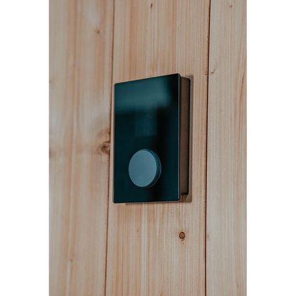HUUM UKU control panel frame angled view showing slim profile
