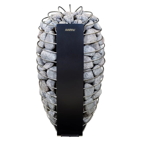 Harvia Spirit SP electric sauna heater with tall stone column
