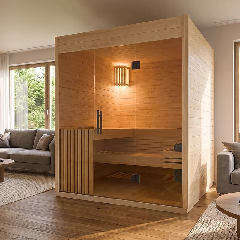 Load image into Gallery viewer, Lux Serena 4-6 Person Sauna | Natural
