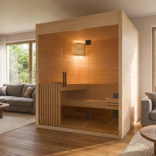 Lux Serena 4-6 Person Sauna | Natural