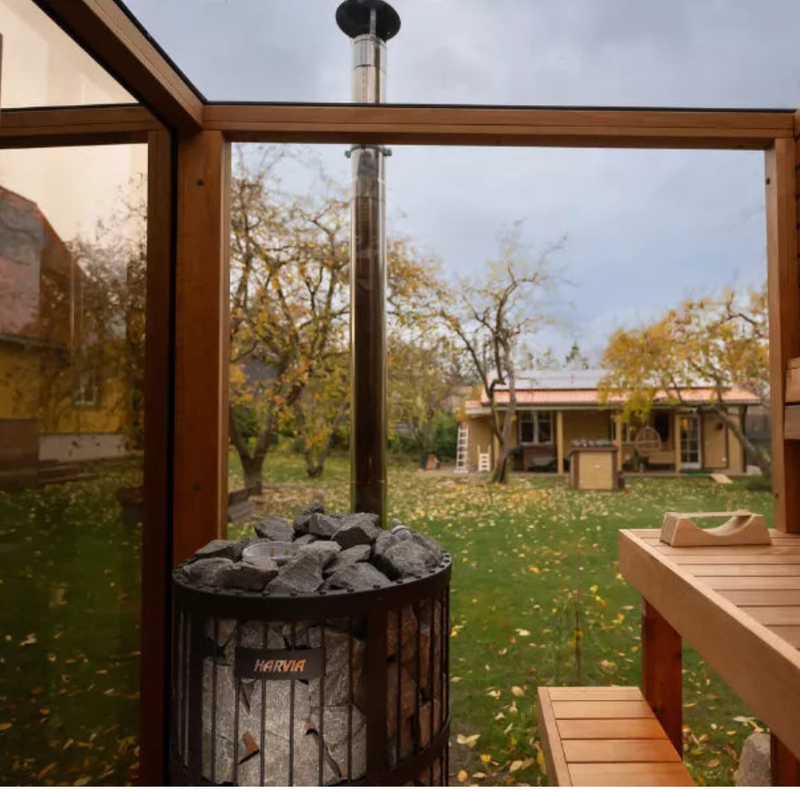 Load image into Gallery viewer, Panorama 3-4 Person Outdoor Sauna
