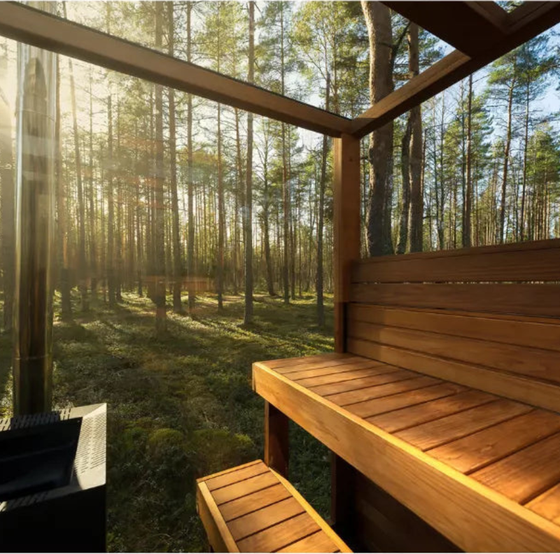 Load image into Gallery viewer, Panorama 3-4 Person Outdoor Sauna
