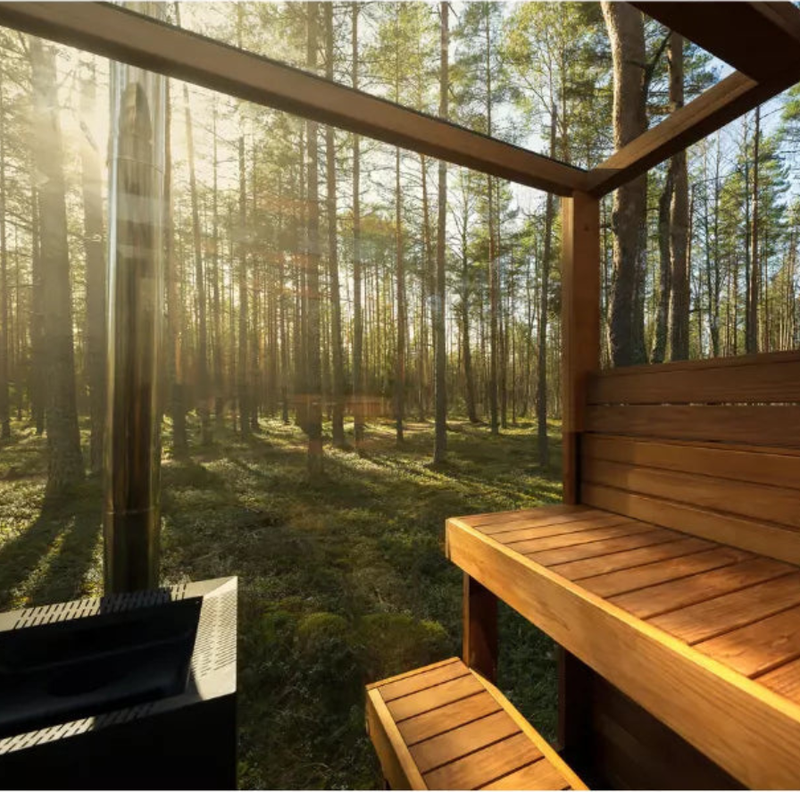 Load image into Gallery viewer, Panorama 3-4 Person Outdoor Sauna
