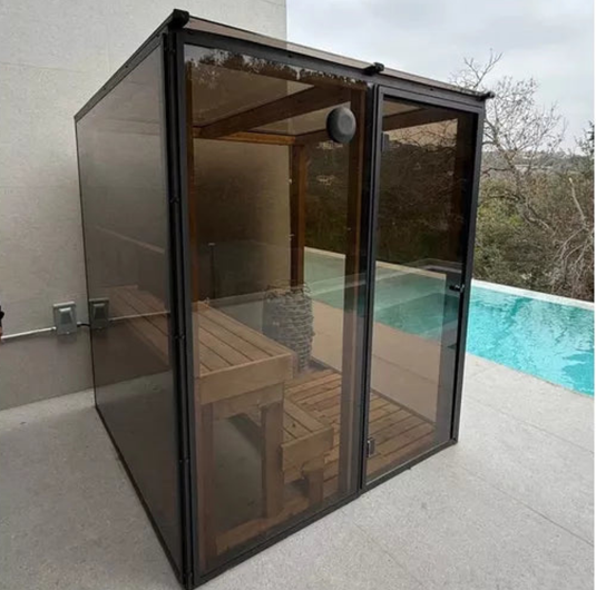 Panorama 3-4 Person Outdoor Sauna
