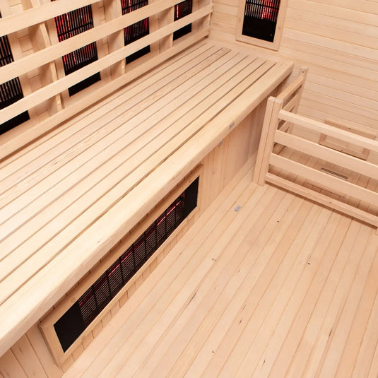 Lux IR Grand Pavilion Hybrid 4-6 Person Outdoor Sauna