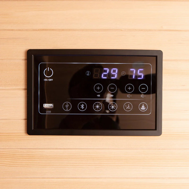 Load image into Gallery viewer, Lux IR Sugi R 2 Person Indoor Sauna

