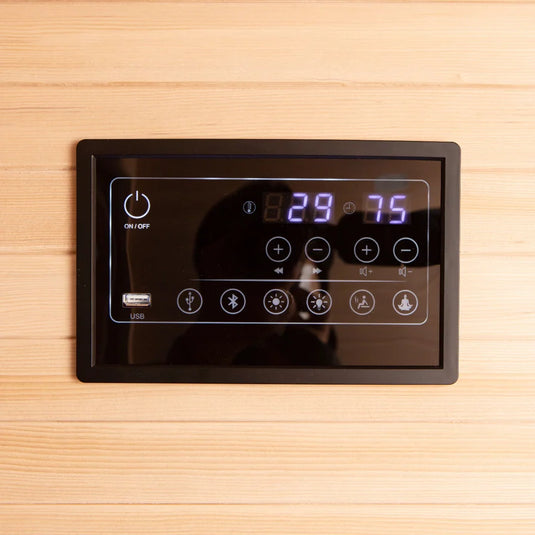 Lux IR Sugi R 2 Person Indoor Sauna