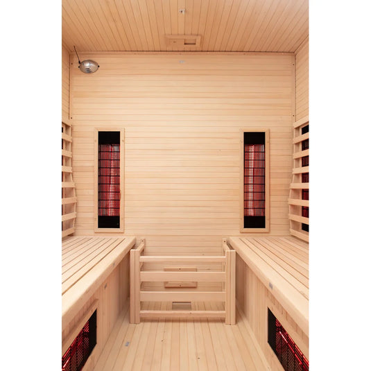 Lux IR Grand Pavilion Hybrid 4-6 Person Outdoor Sauna