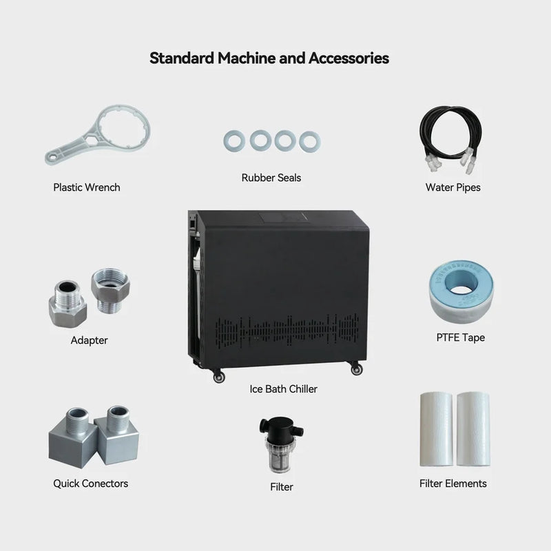 Load image into Gallery viewer, 1HP Cold Plunge Chiller
