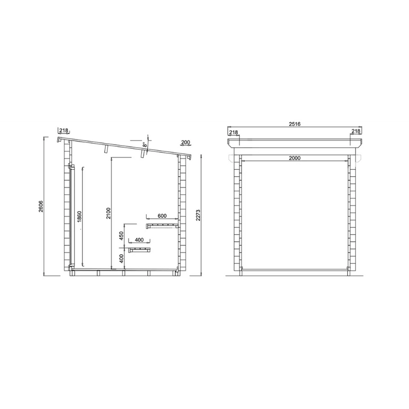 Load image into Gallery viewer, Terra 3 Person Sauna
