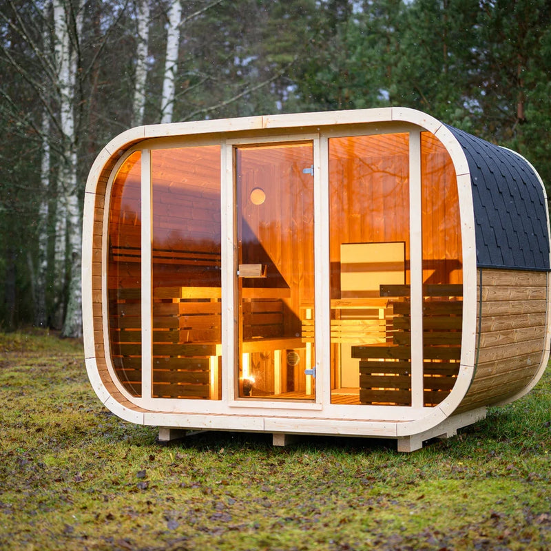 Load image into Gallery viewer, Lux Halo 6-8 Person Sauna
