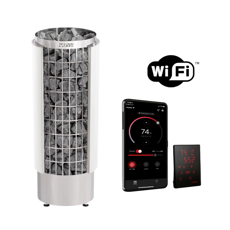 Load image into Gallery viewer, Harvia Cilindro 11 Electric Sauna Heater 240 Volts / 1 Phase
